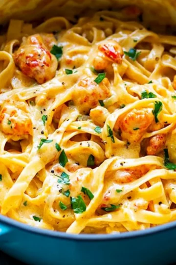 Crawfish Fettuccine