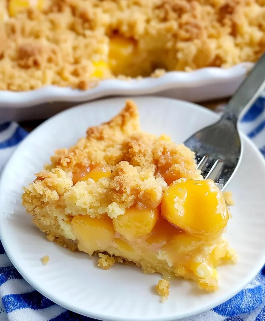 Creamy Peach Pie Delight