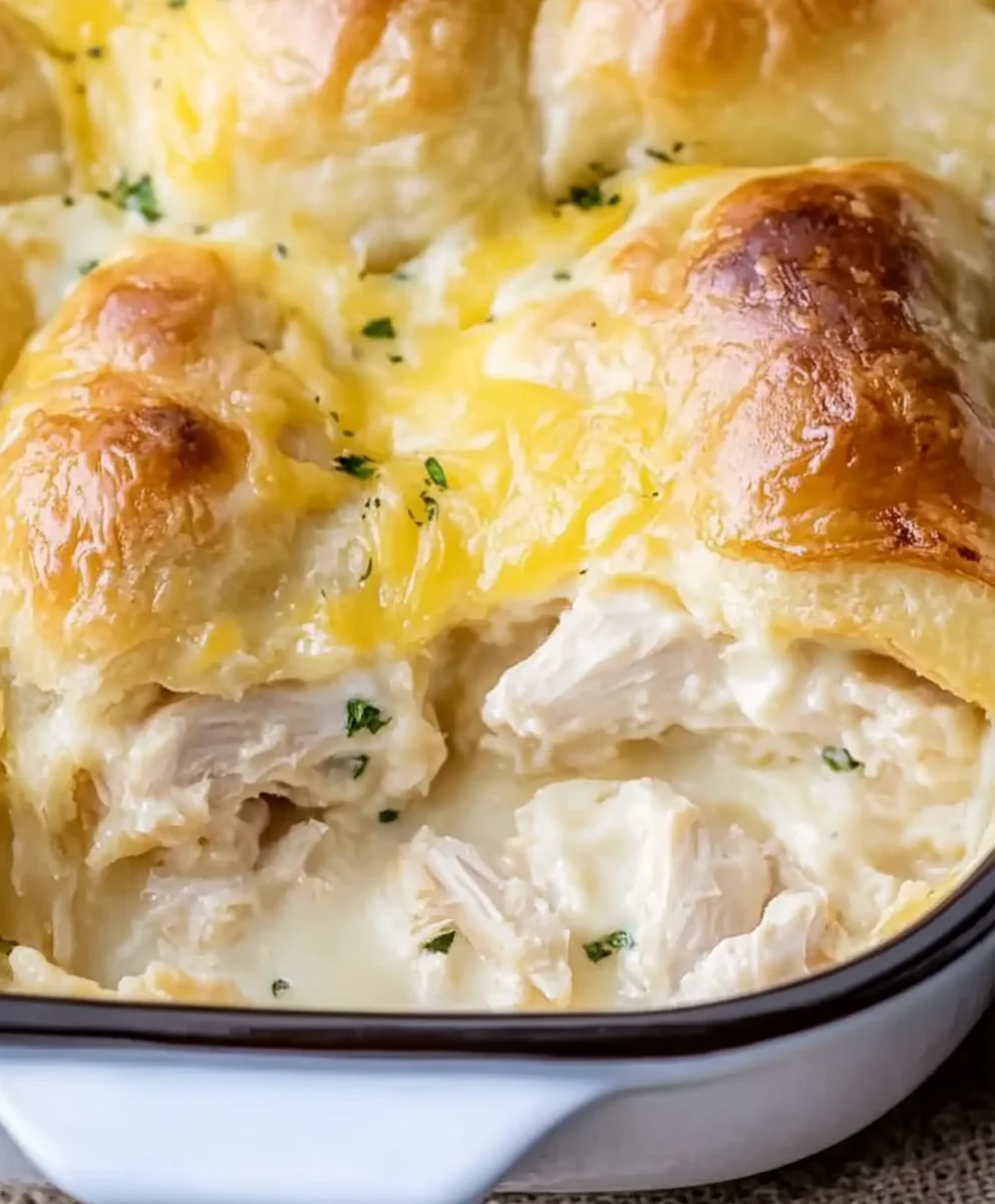 Chicken Crescent Roll Casserole