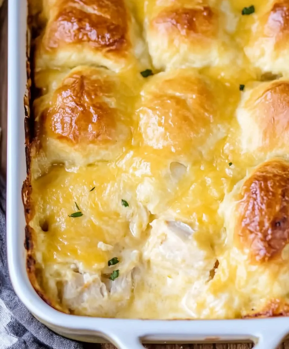 Chicken Crescent Roll Casserole