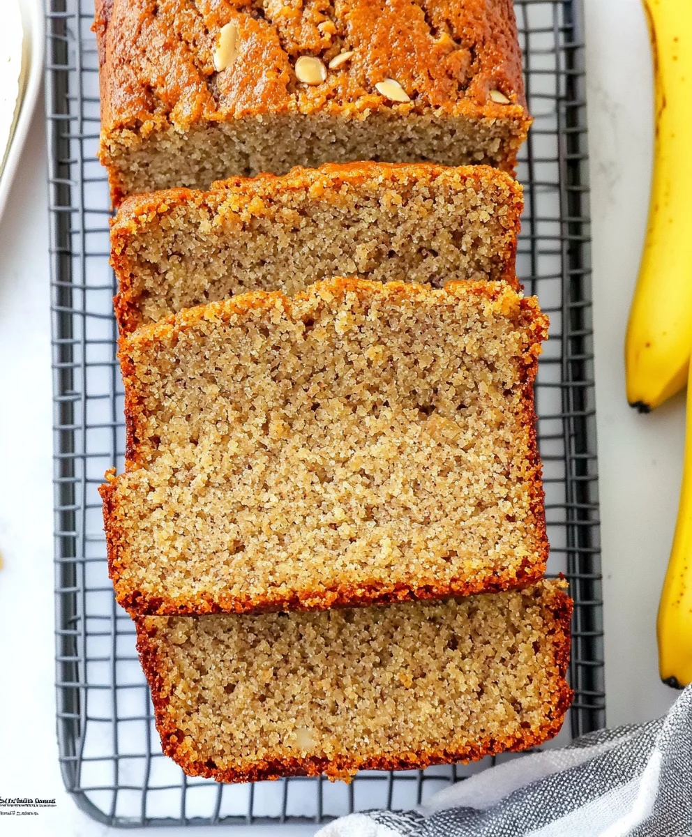 Almond Flour Banana Bread