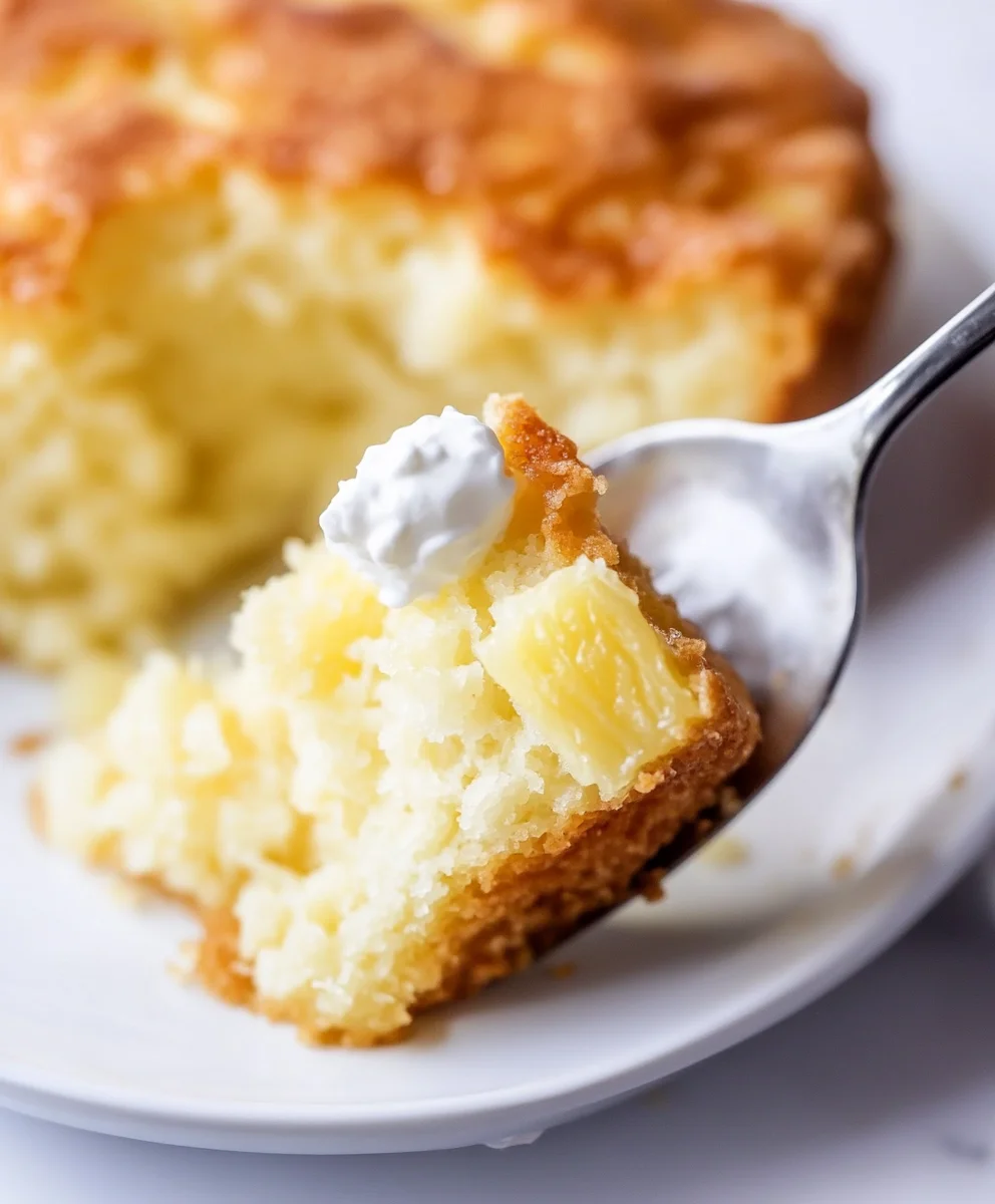 2-Ingredient Pineapple Cake