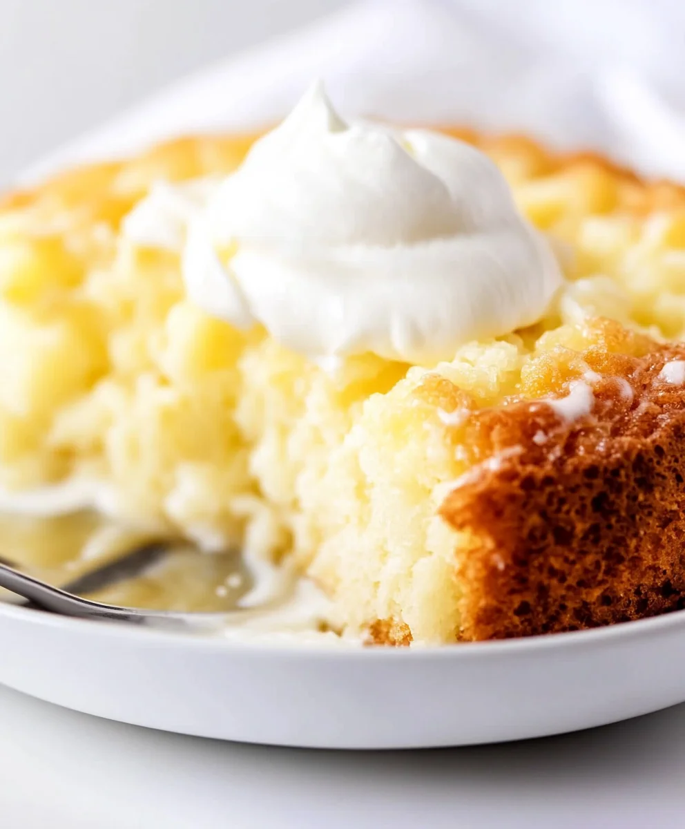 2-Ingredient Pineapple Cake