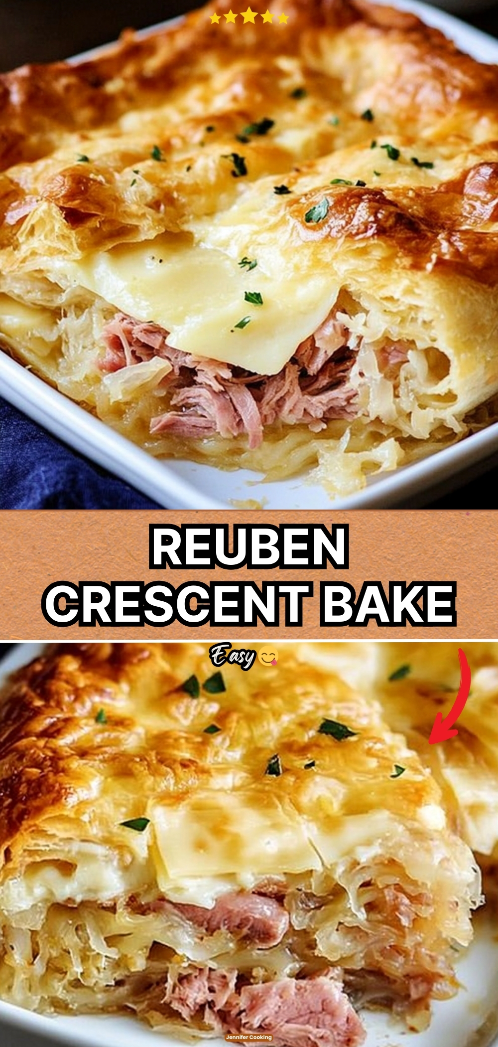 REUBEN CRESCENT BAKE