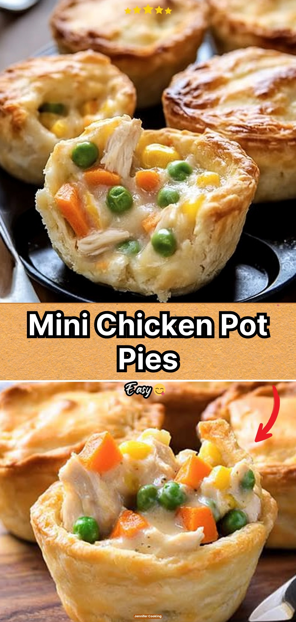 Mini Chicken Pot Pies
