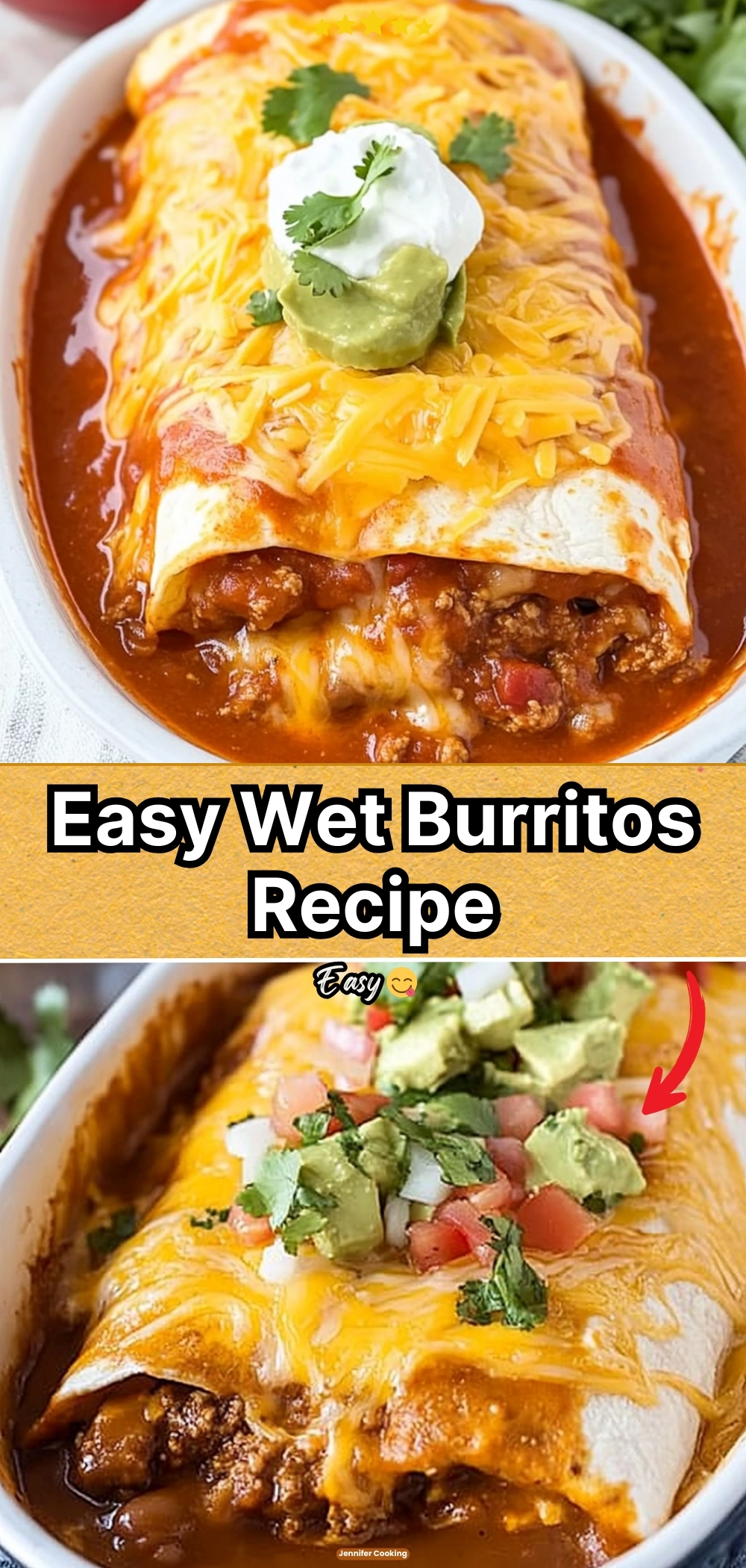Easy Wet Burritos Recipe