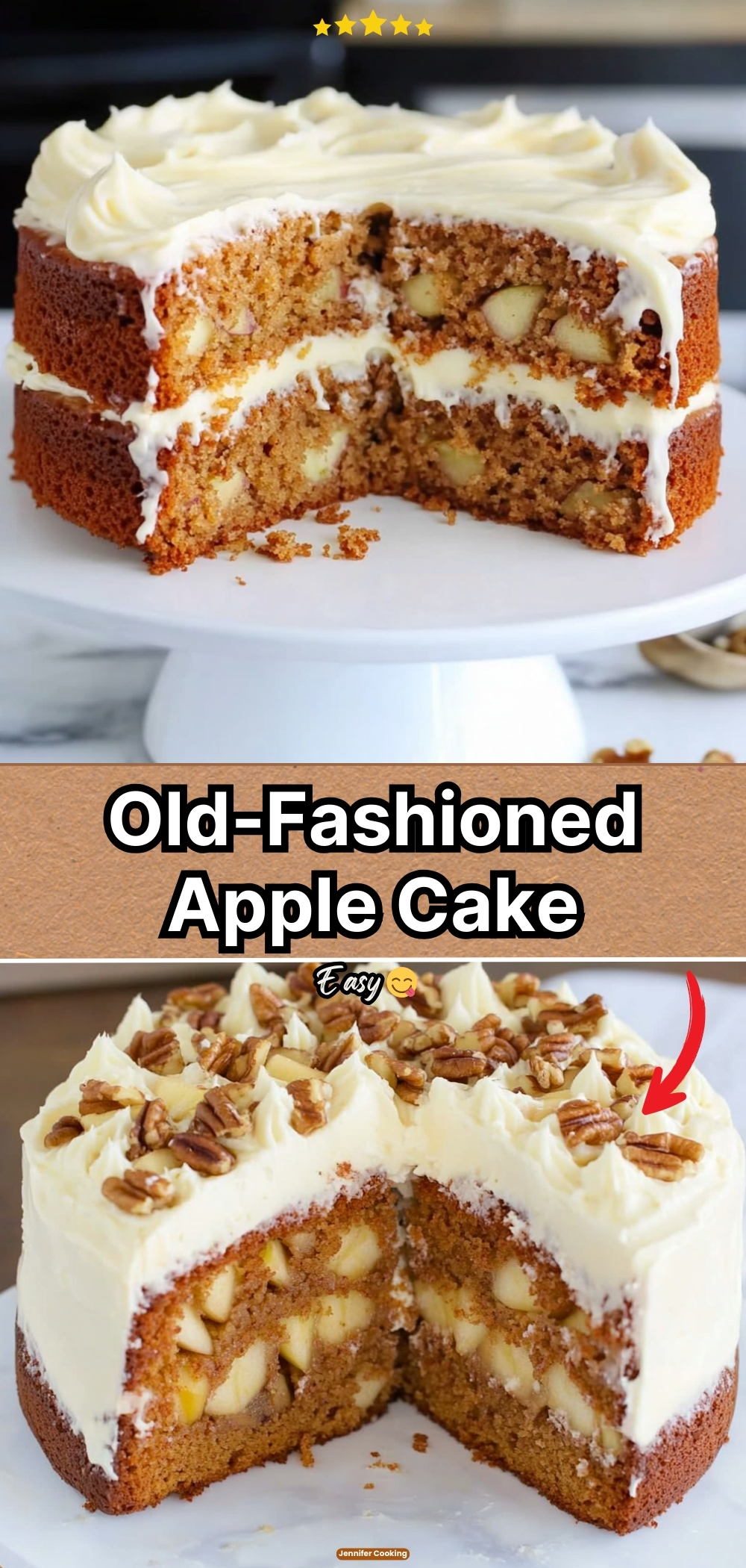Old-Fashioned Apple Cake