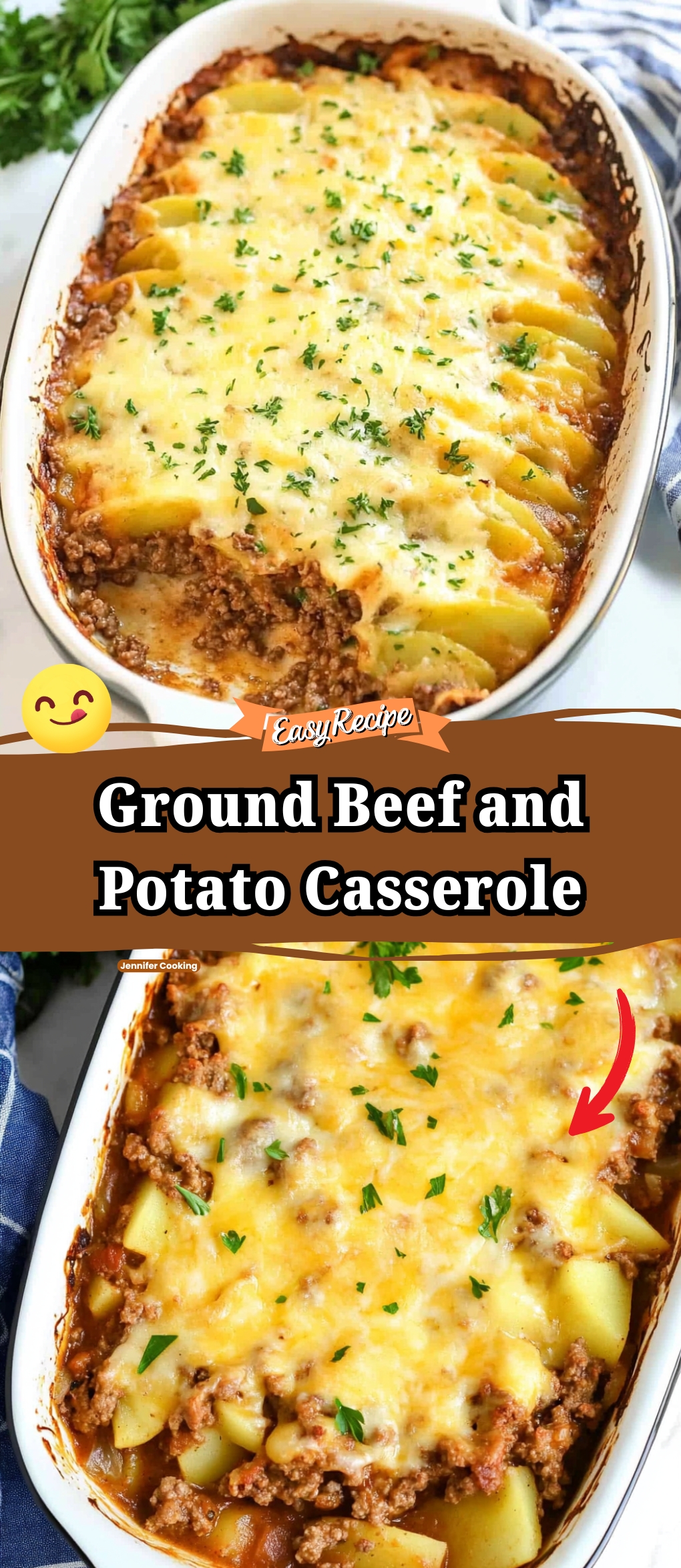 Ground Beef and Potato Casserole