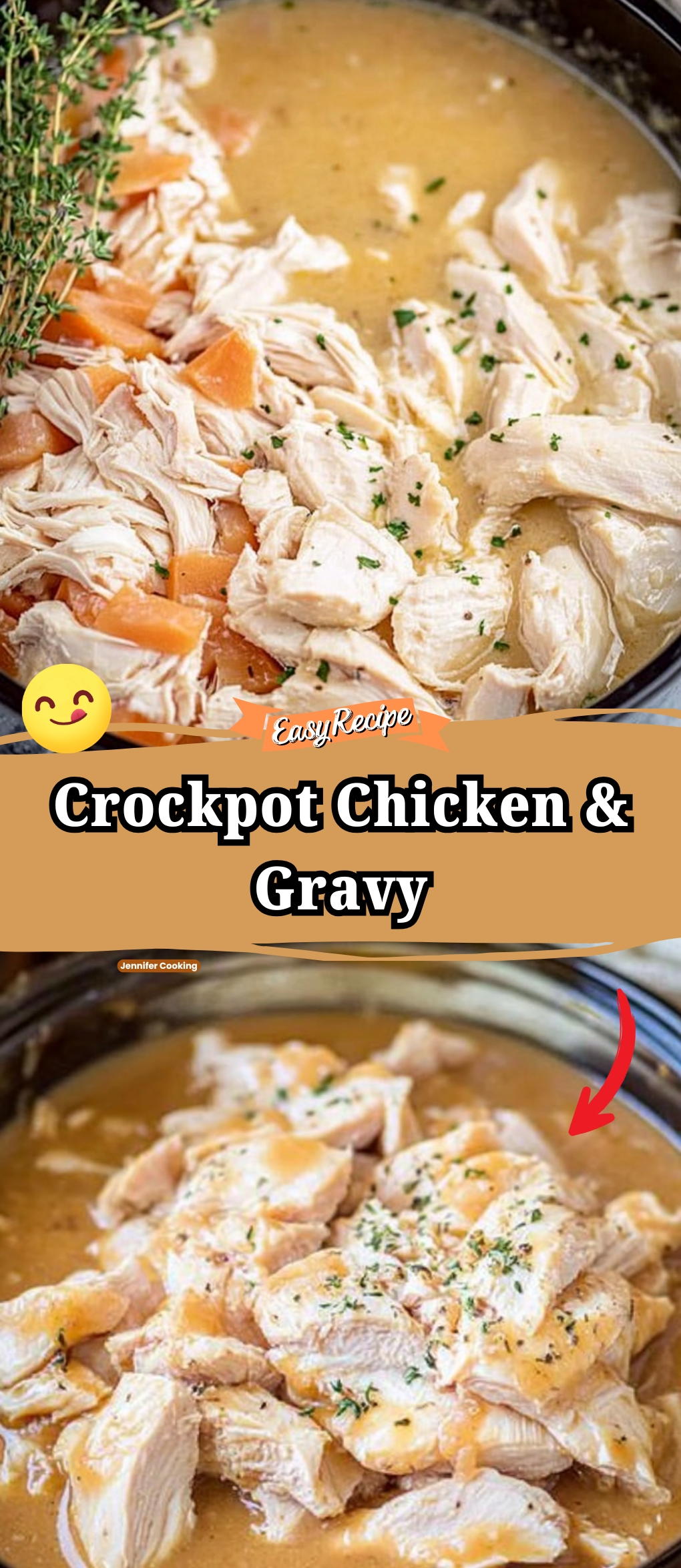 Crockpot Chicken & Gravy