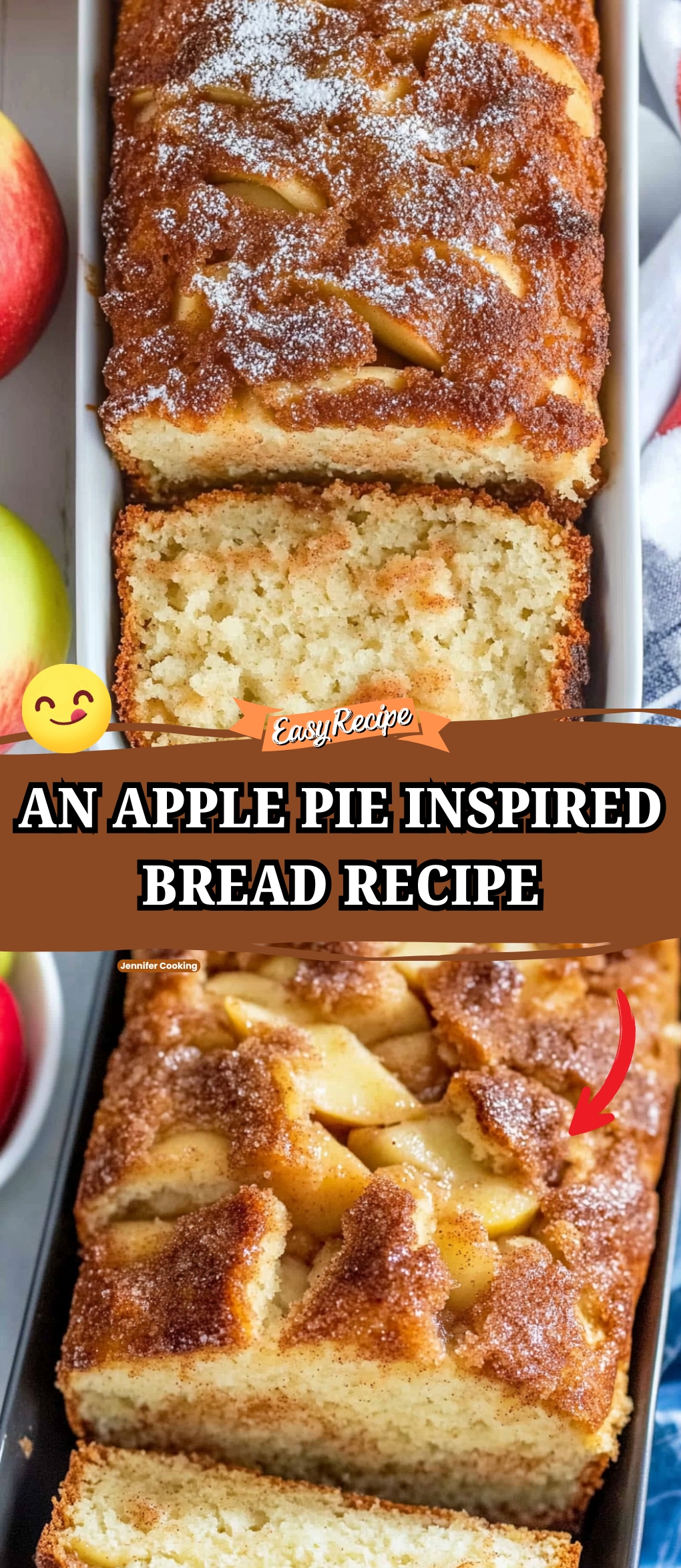 AN APPLE PIE INSPIRED BREAD RECIPE