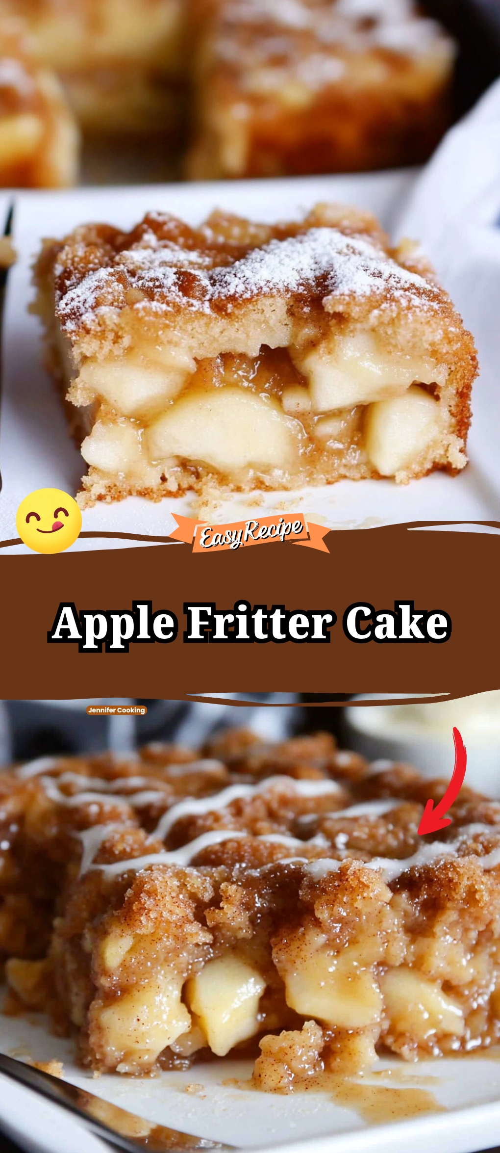 Apple Fritter Cake