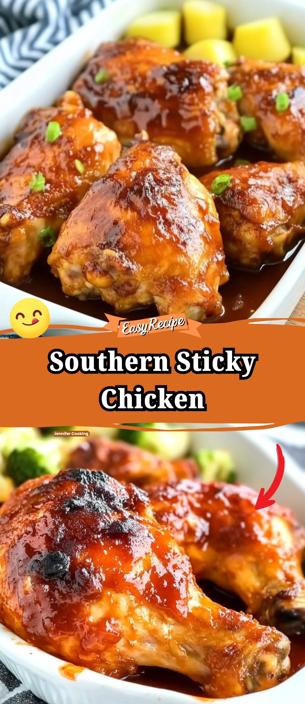Southern Sticky Chicken