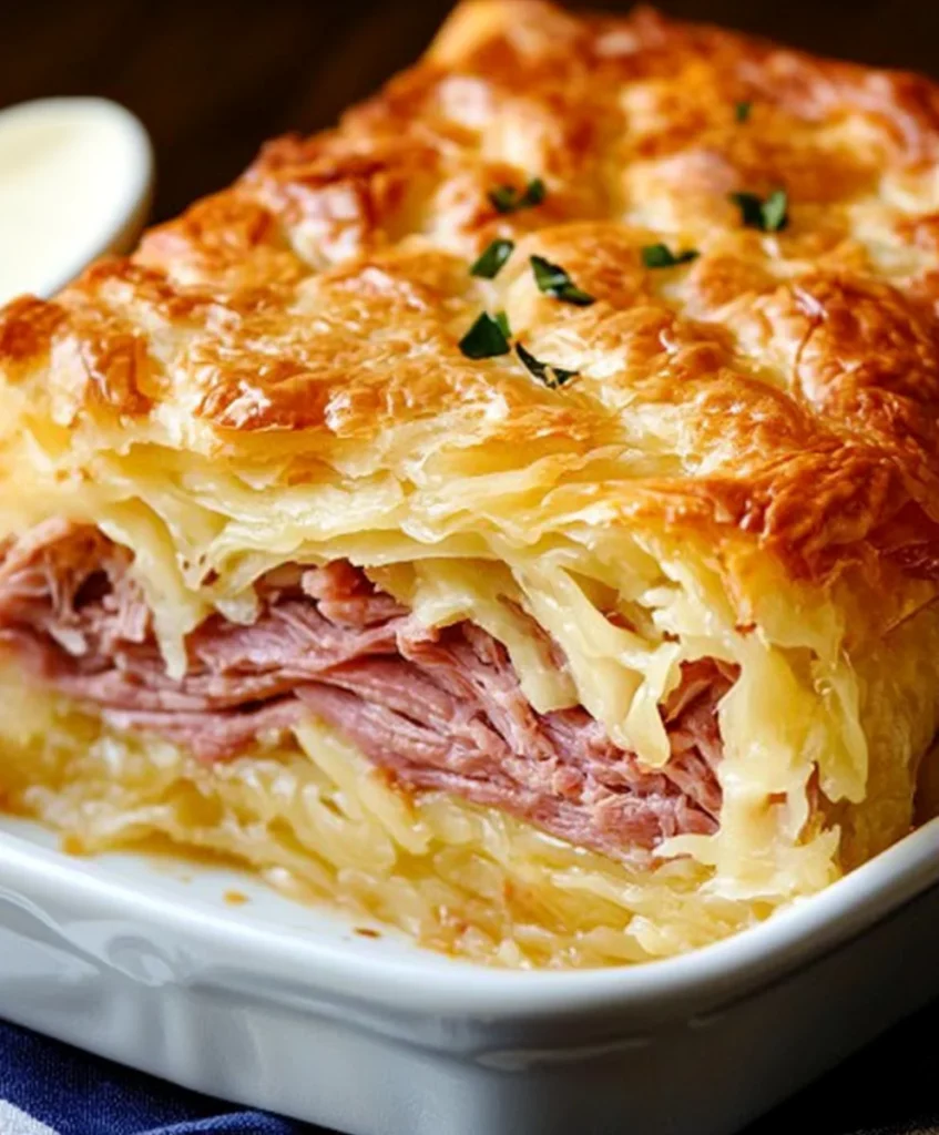 REUBEN CRESCENT BAKE