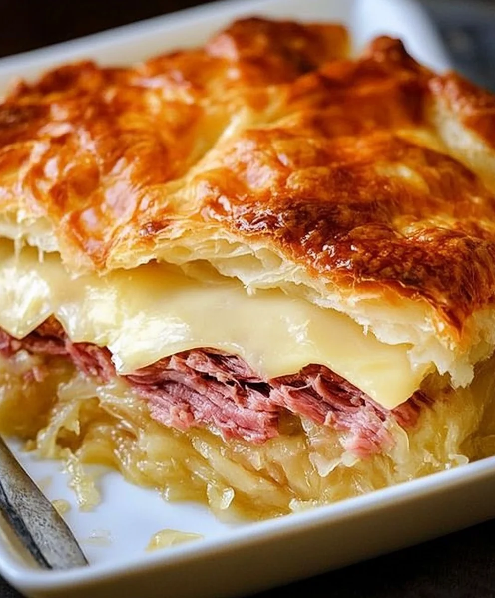 REUBEN CRESCENT BAKE