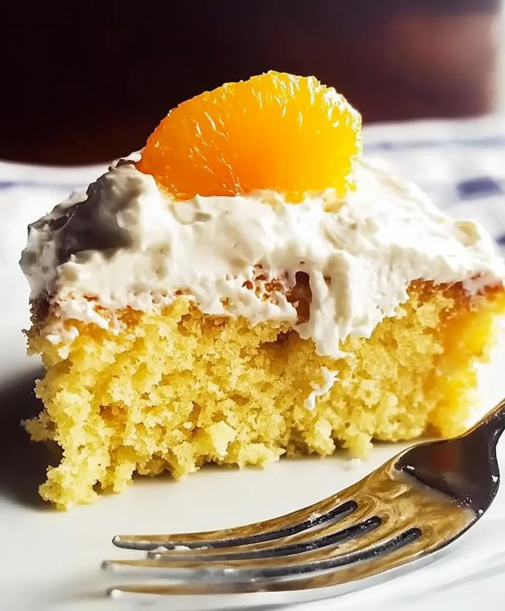 Mandarin Orange Cake