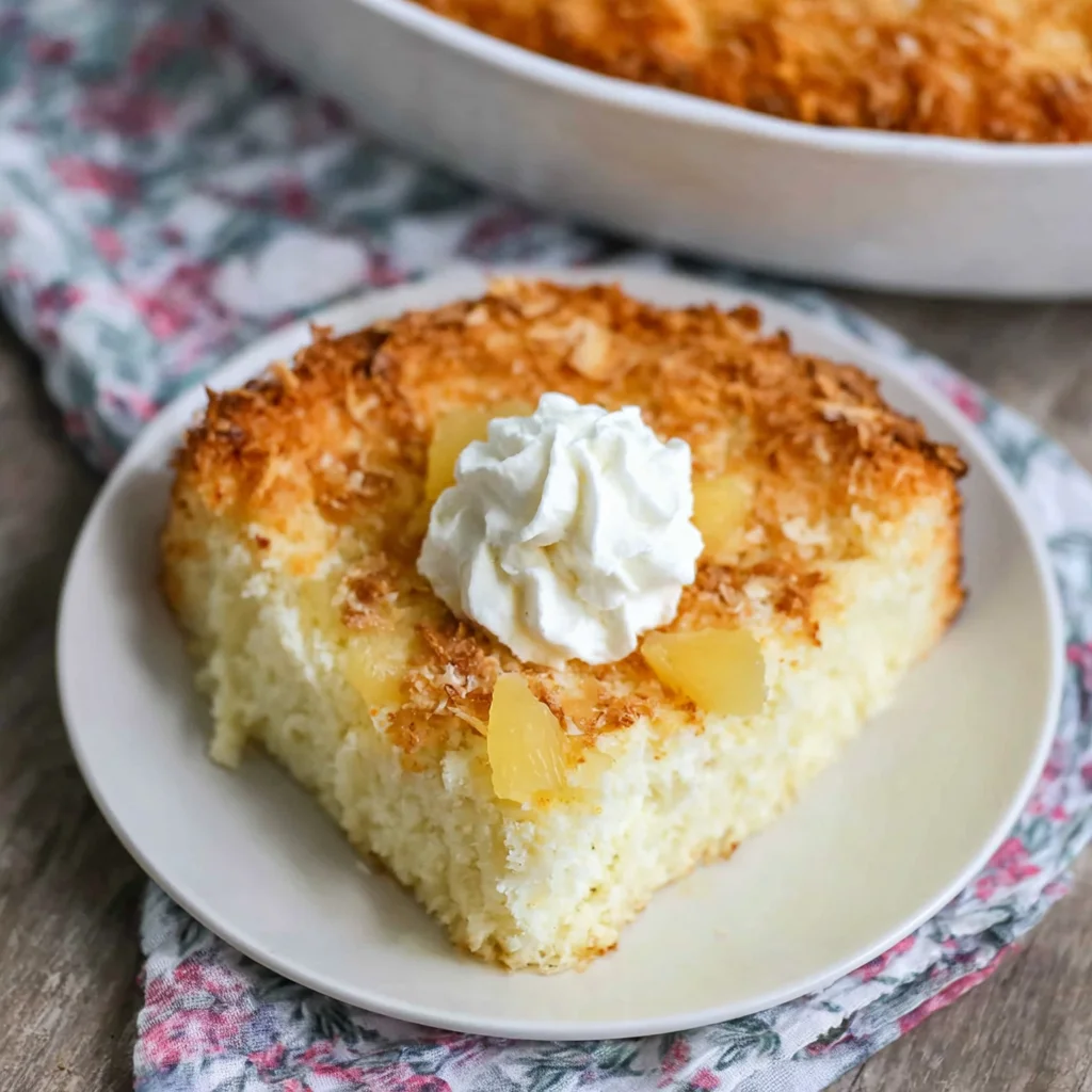 Pineapple Angel Food Cake