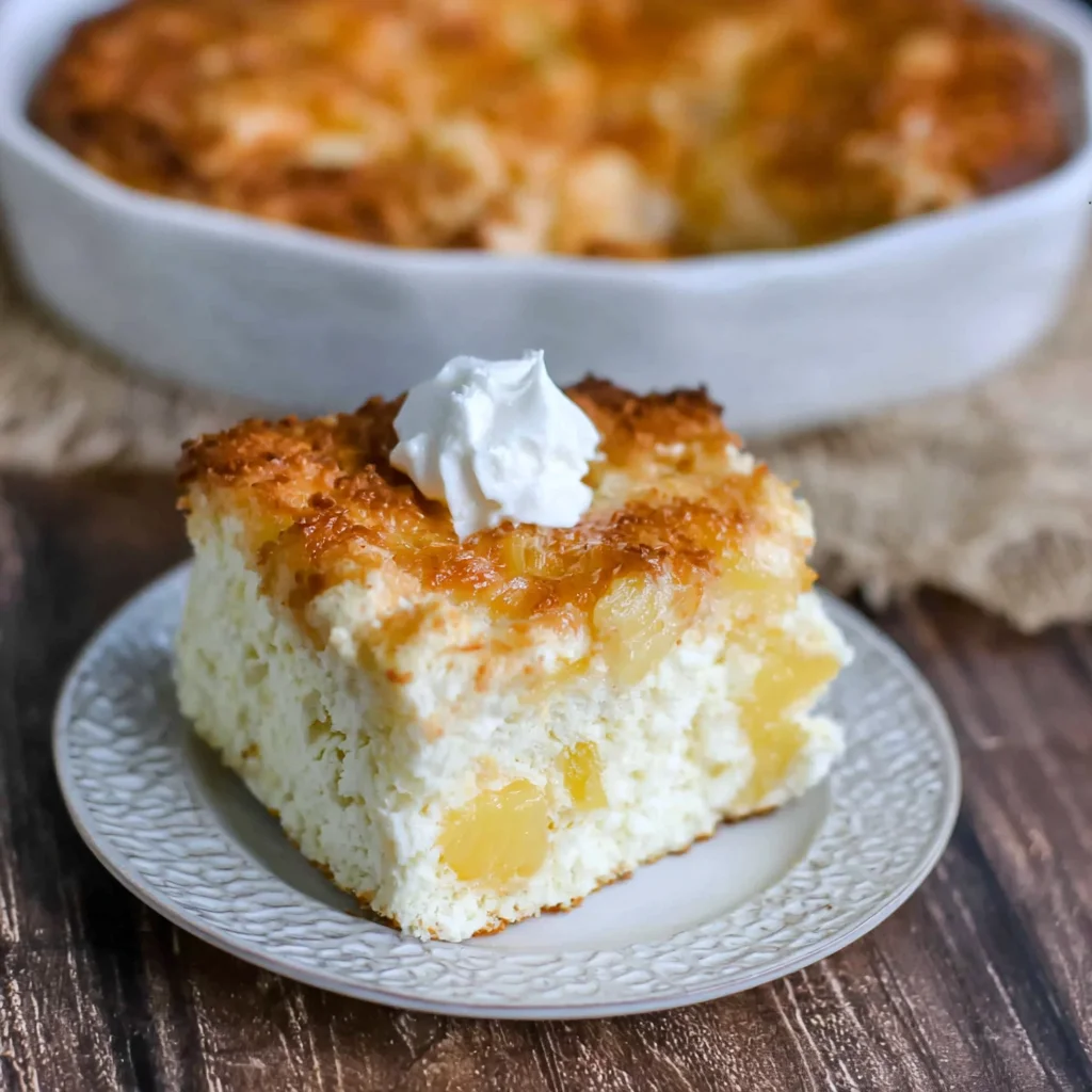 Pineapple Angel Food Cake