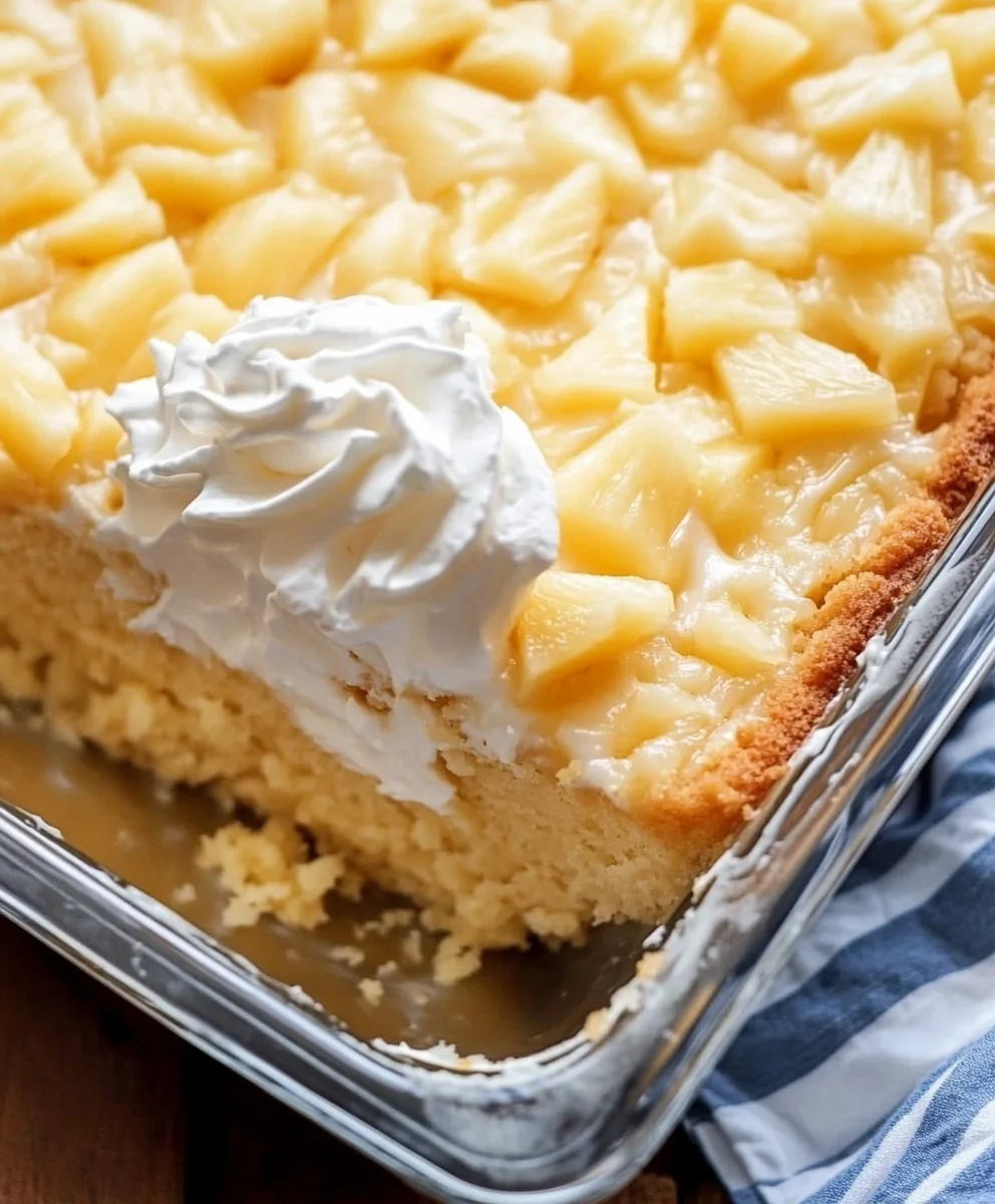 Juicy Pineapple Heaven Cake Recipe