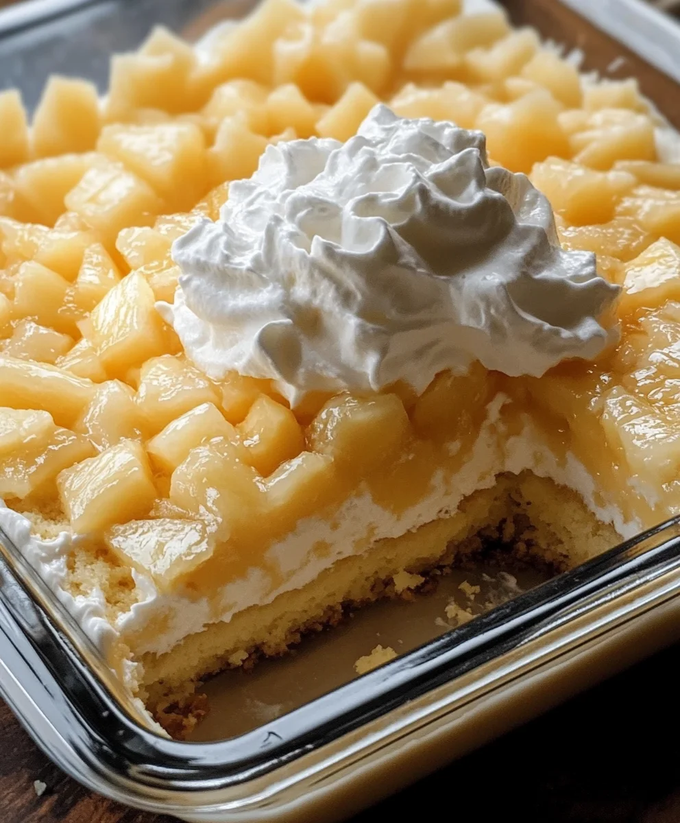 Juicy Pineapple Heaven Cake Recipe