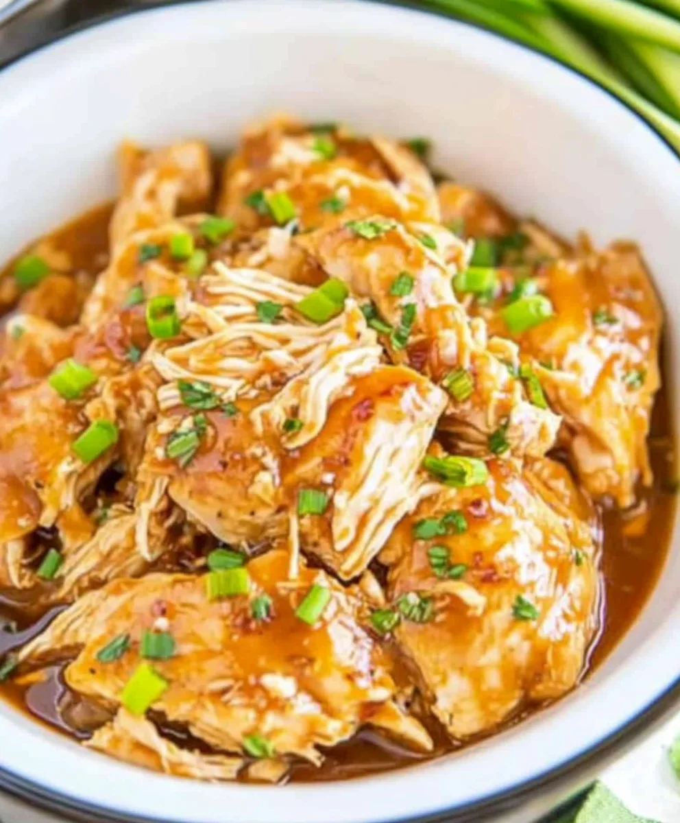 Slow Cooker Sweet Garlic Chicken