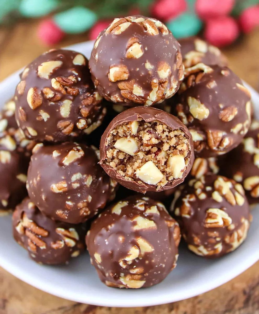 Pecan Pie Balls (No-Bake)