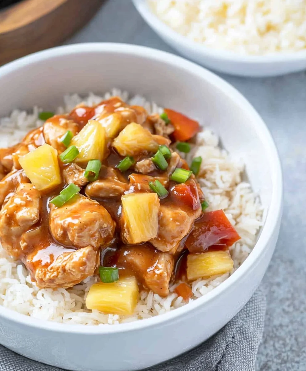 Sweet Hawaiian Crockpot Chicken