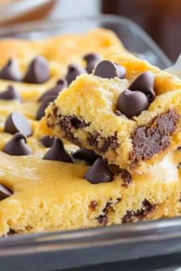 Lazy Chocolate Chip Cookie Bars
