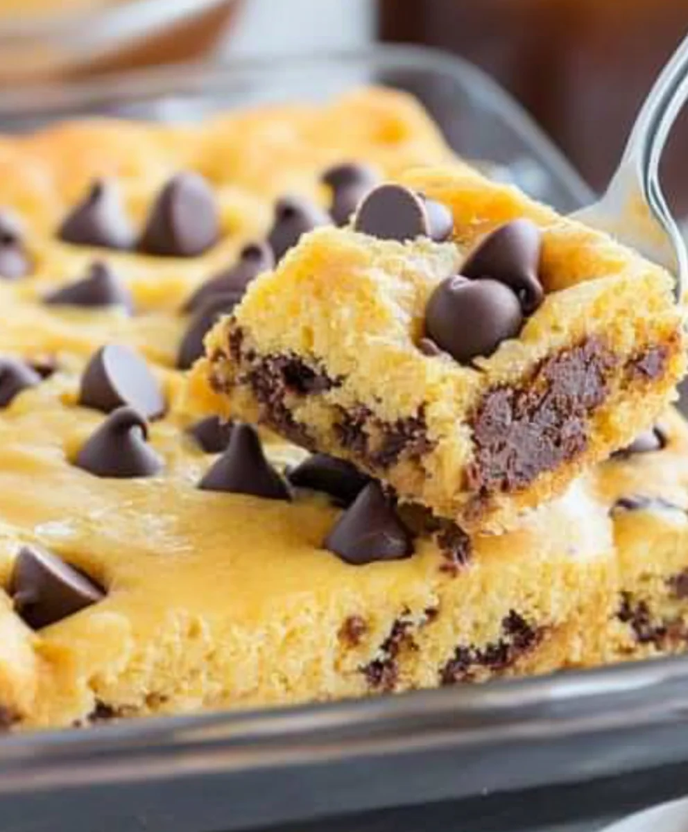 Lazy Chocolate Chip Cookie Bars