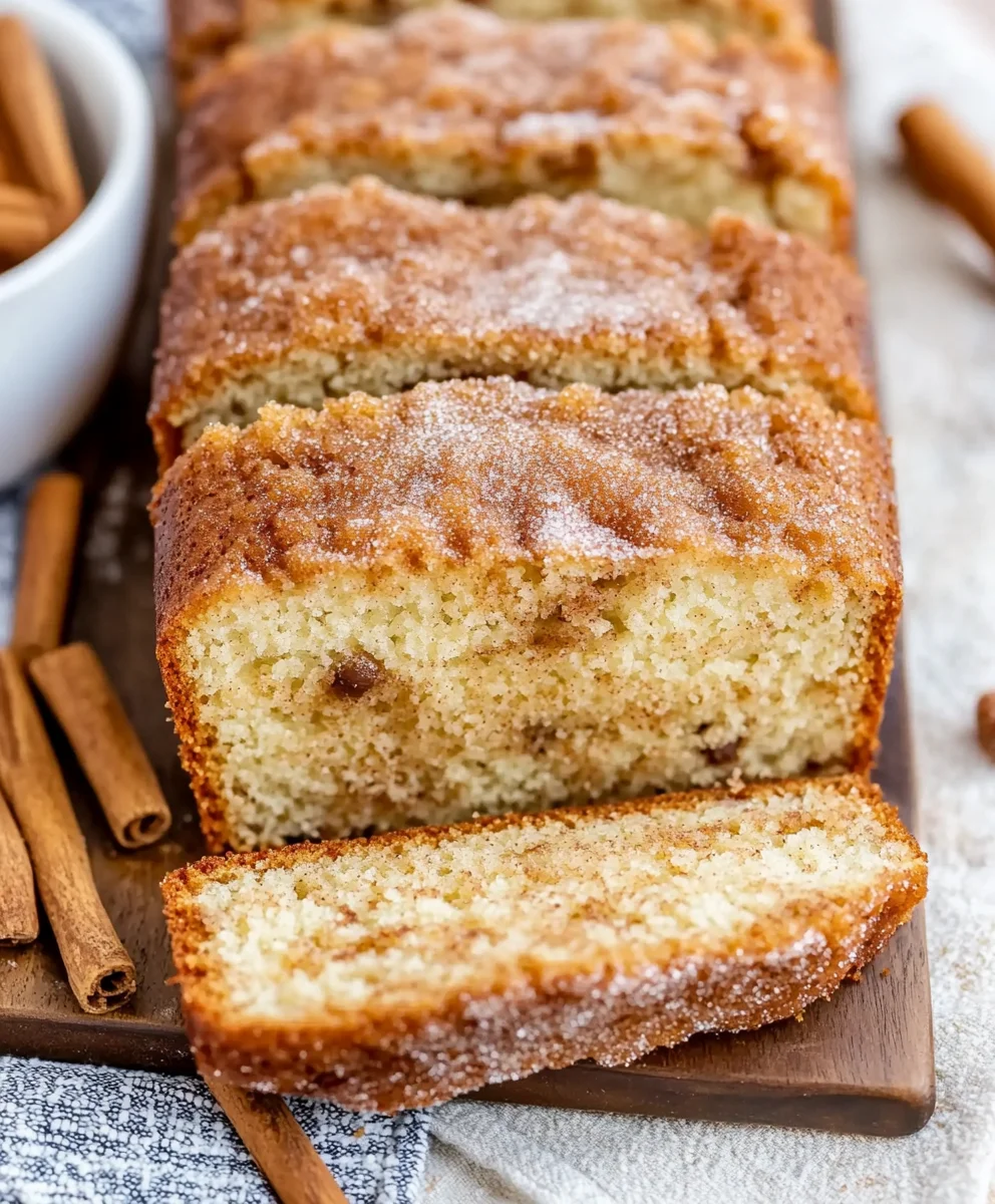 Snickerdoodle Bread