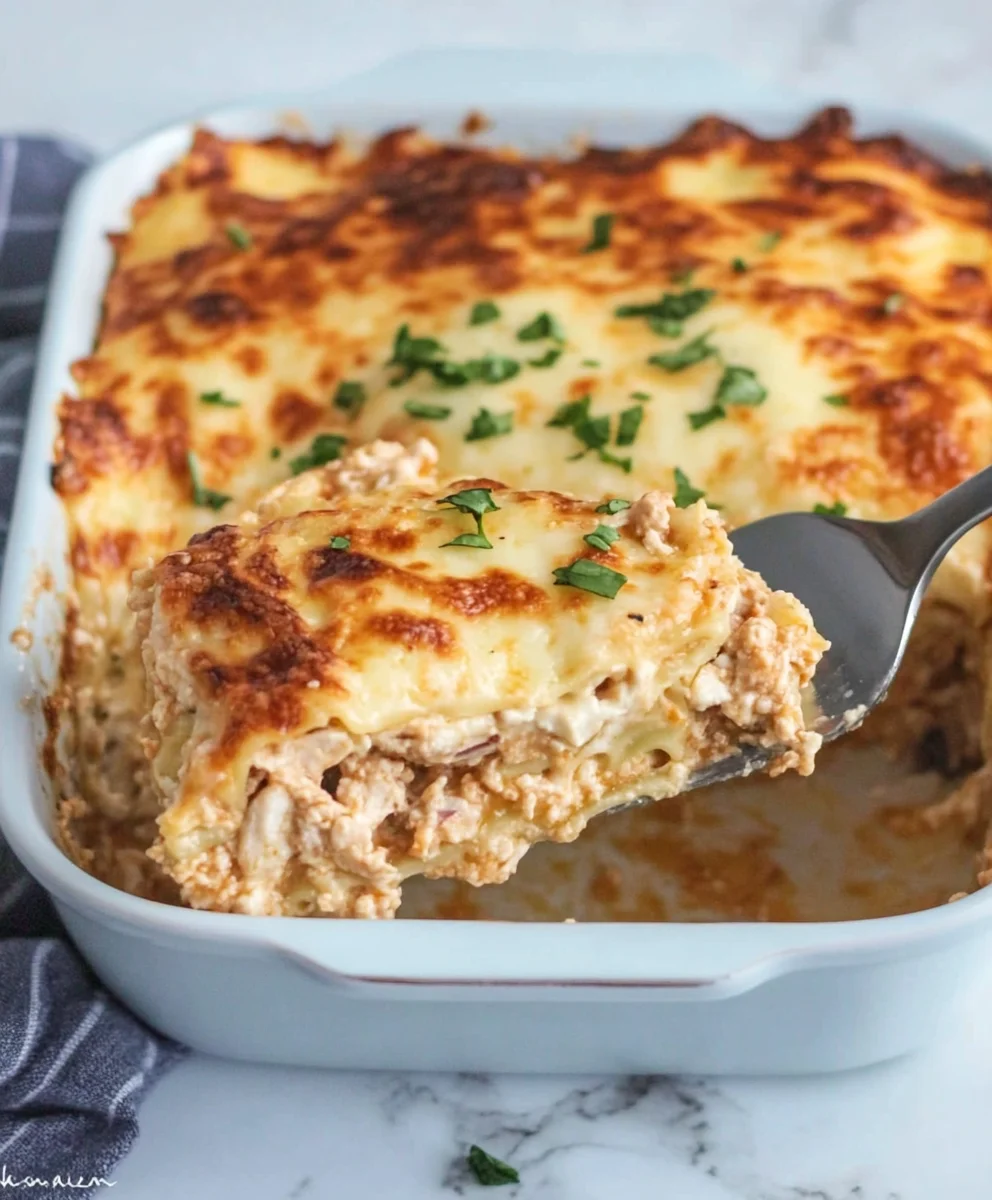 Crack Chicken Lasagna