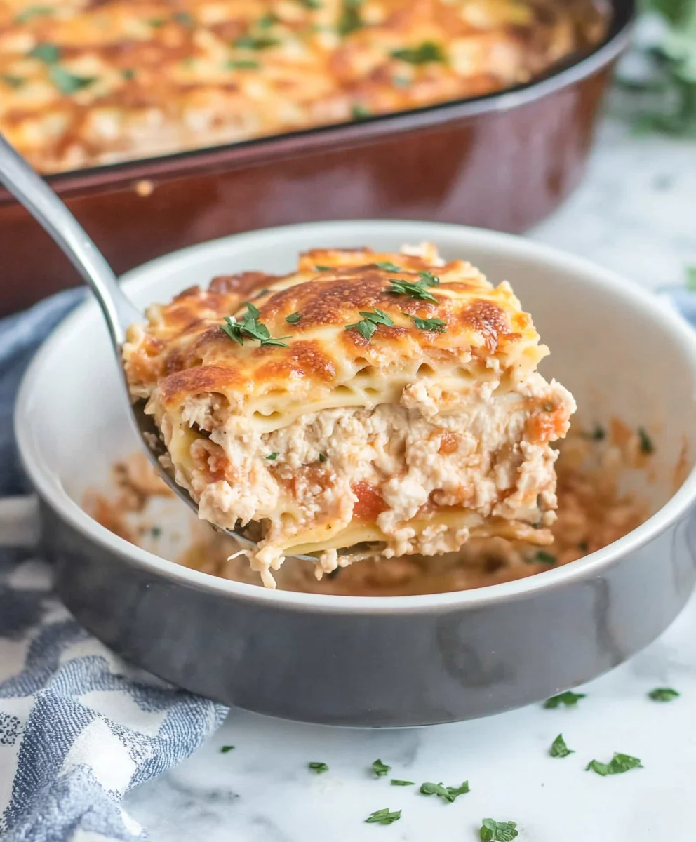 Crack Chicken Lasagna