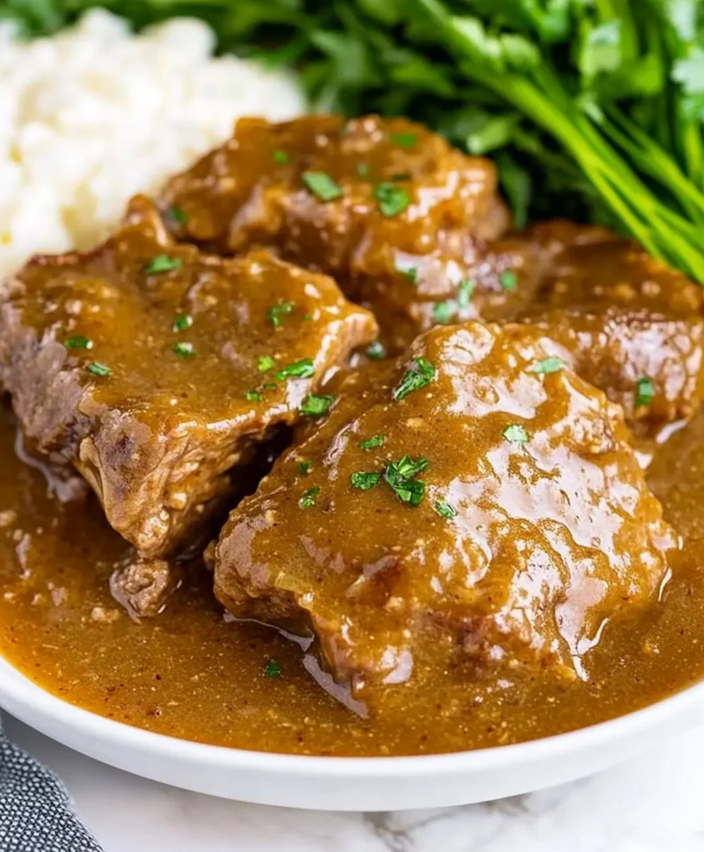 Crock Pot Cubed Steak