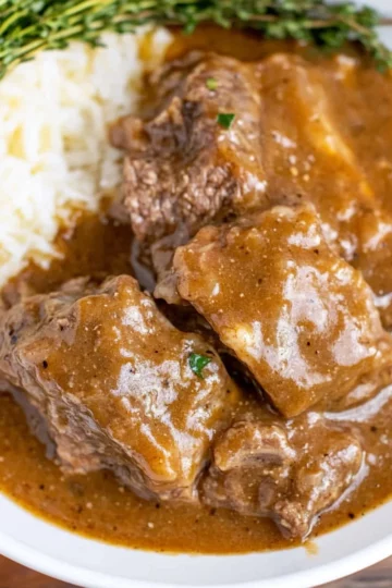 Crock Pot Cubed Steak