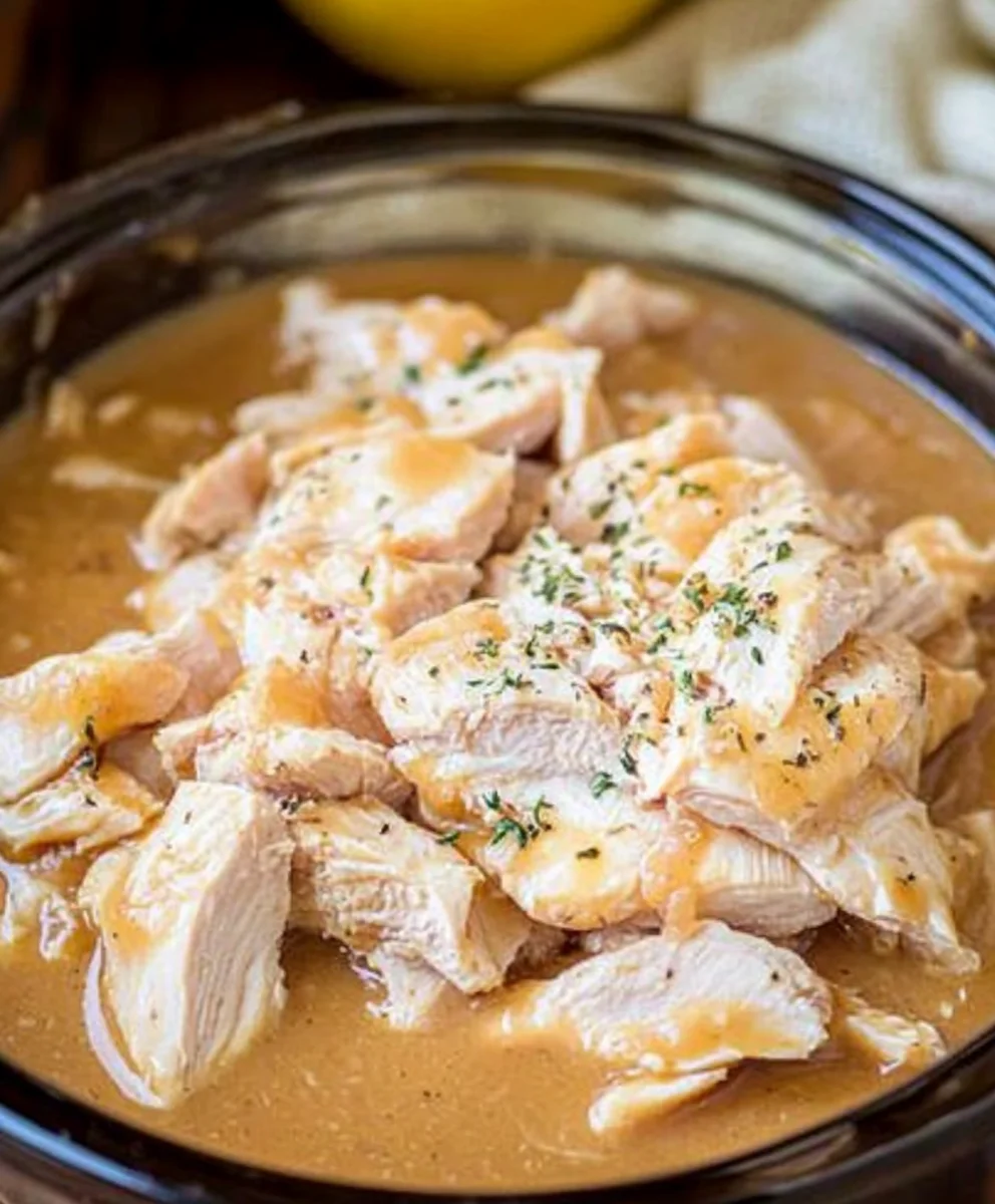Crockpot Chicken & Gravy