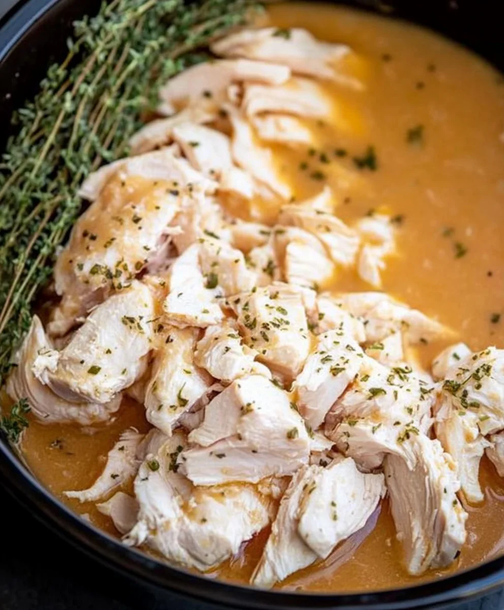 Crockpot Chicken & Gravy