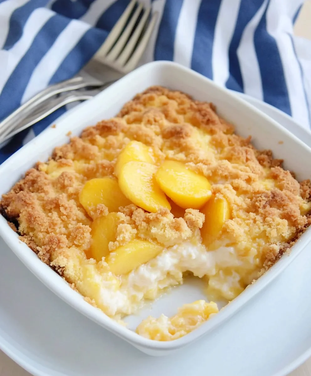 Creamy Peach Pie Delight