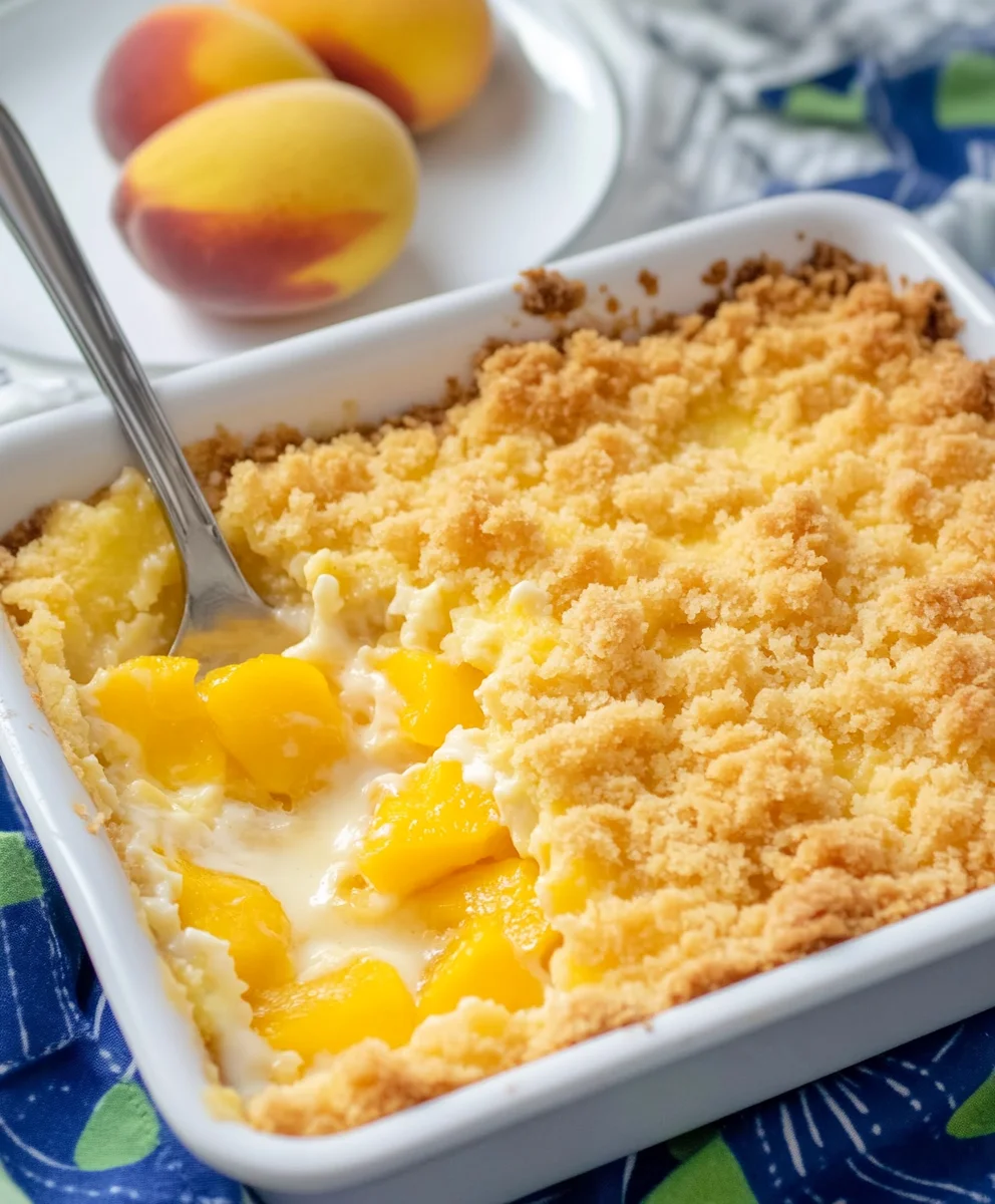 Creamy Peach Pie Delight
