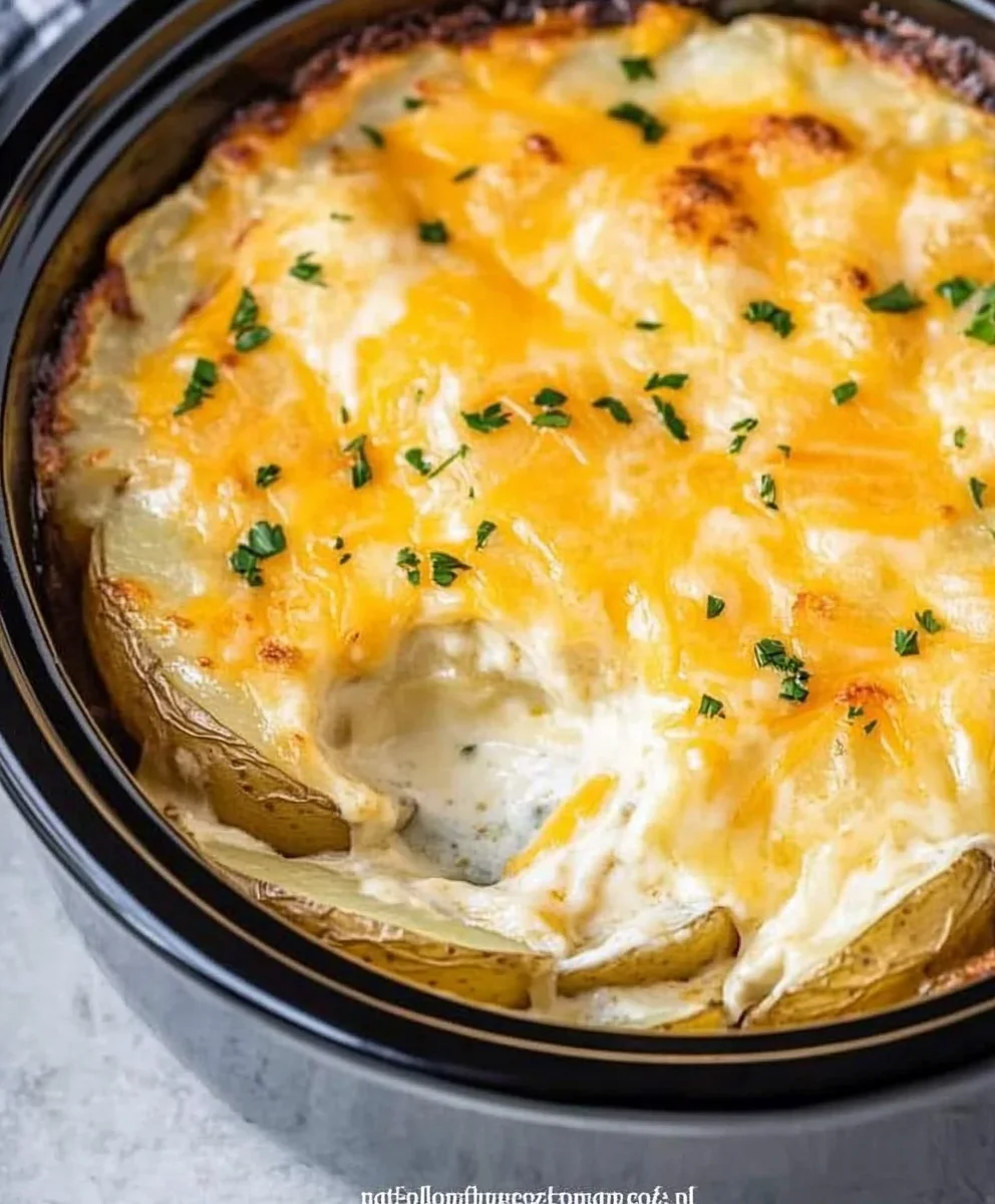 Crock Pot Scalloped Potatoes