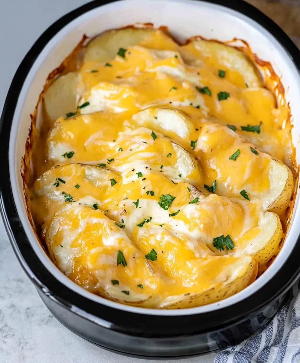Crock Pot Scalloped Potatoes